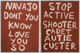 Hock E Aye Vi Edgar Heap of Birds Surviving Active Shooter Custer