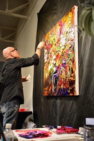 JD Miller's Annual Valentine's Day LIVE Painting