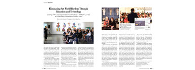 Eliminating Art World Borders Through Education and Technology