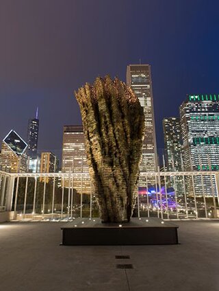Ursula von Rydingsvard: Bronze Bowl with Lace