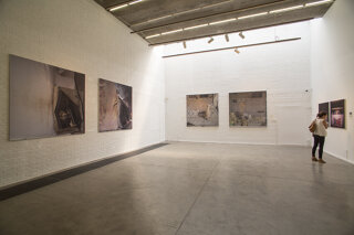 Dieter Nuhr (b. 1960, Wesel, Germany) : Works From Other Worlds – Photography on Textile