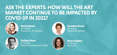 Ask the Experts: How will the art market continue to be impacted by COVID-19 in 2021?