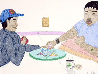 Annie Pootoogook: Cutting Ice