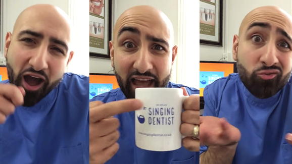 Mit Musik geht alles leichter, auch die Mundhygiene