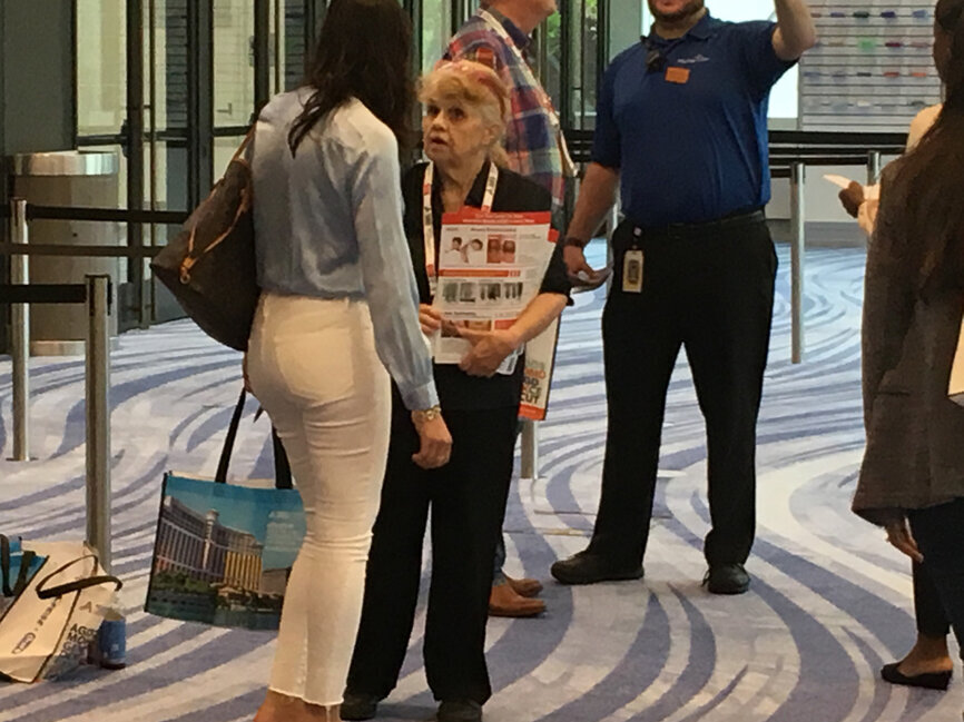 Visitors to the exhibit hall can learn about a variety of new products and technology as well as pick up a copy of the today show daily.