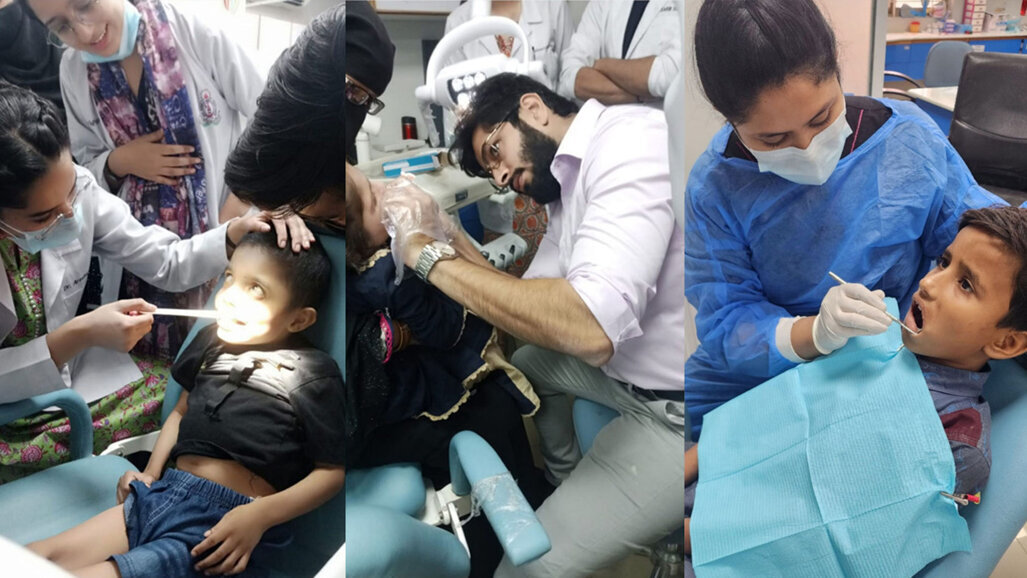 Dow Dental College brings dental care to children with cerebral palsy