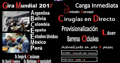 Cursos de Implantología, Elevación de seno, Barreras oclusivas y Láser