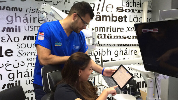 Una solución para el consultorio controlada por iPad