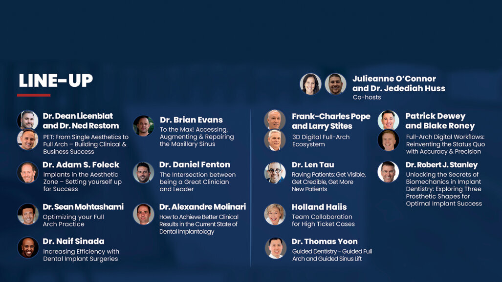 ADI 2023 unveils this year's dental event, ‘Secrets of the Most Influential Dental Practices’ with high-profile speaker lineup