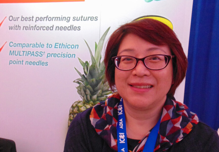 Vera Au of AD Surgical. (Photo: Fred Michmershuizen/DTA)