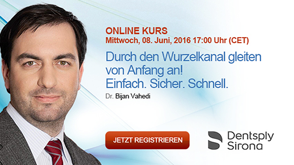 Live-Webinar: Einfach und sicher durch den Wurzelkanal gleiten