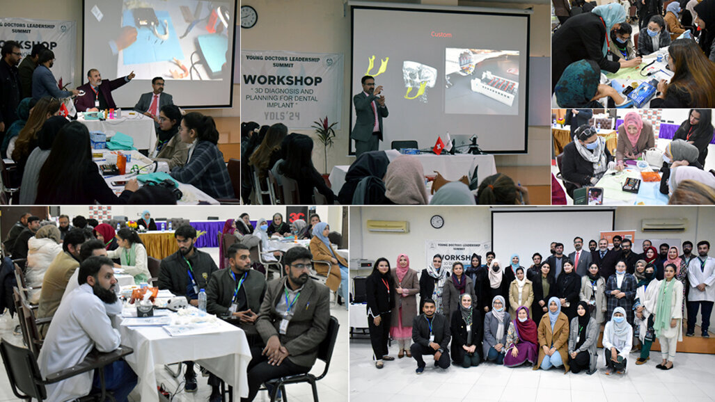 Workshop on 3D diagnosis, planning for dental implants