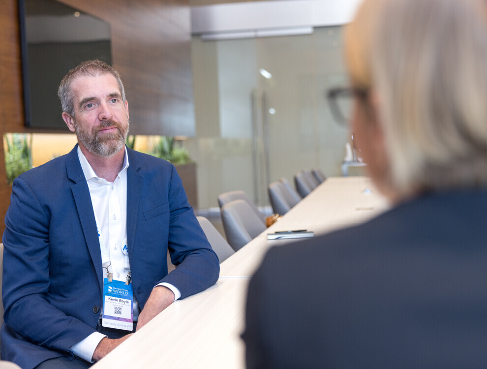 Kevin Boyle, senior vice president and chief technology officer at Dentsply Sirona.