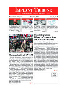 Implant Tribune U.S.