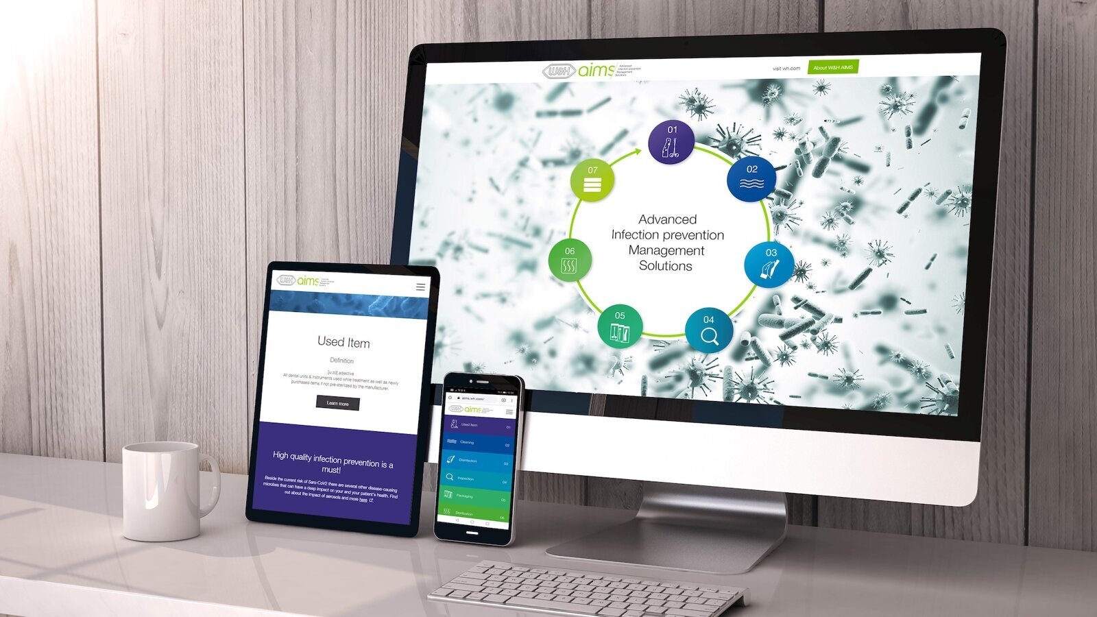 Desinfección simplificada del instrumental