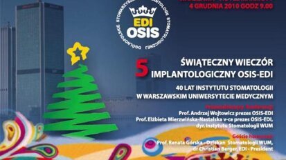 Świąteczny Wieczór Implantologiczny OSIS-EDI