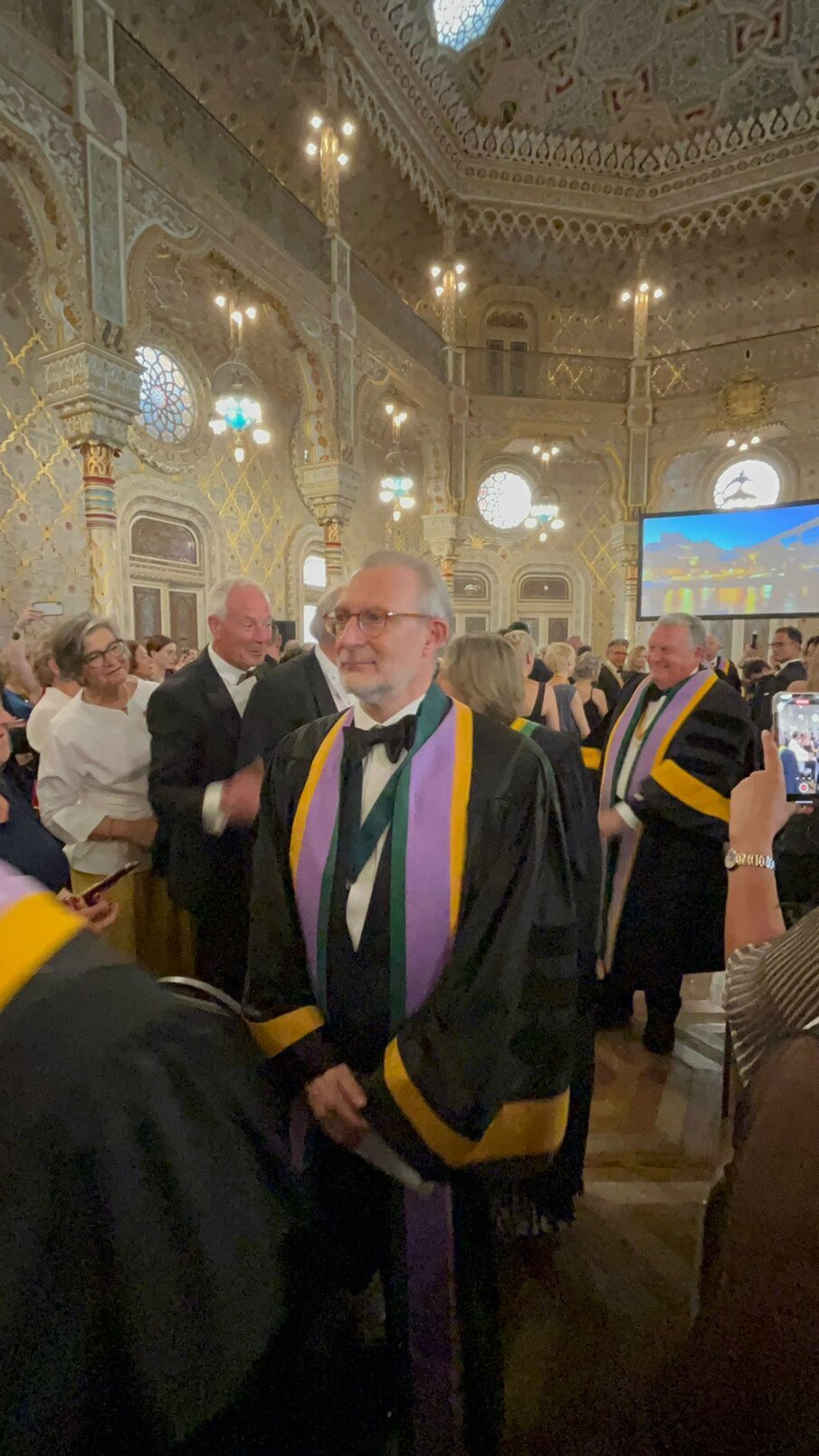 Cerimonia di induzione.