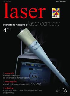 laser international No. 4, 2015 laser international No. 4, 2015