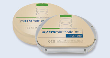 Óxido de circonio con coloración previa y alta translucidez