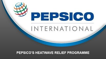 PepsiCo’s heatwave relief programme