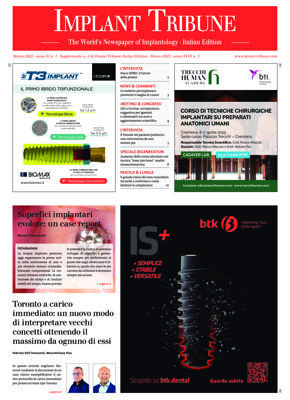 Implant Tribune Italy No.1, 2022