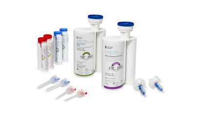 New cartridge and mixing tip system: applying impression material efficiently and easily