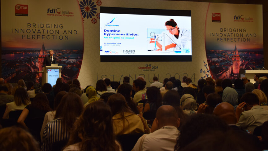 Haleon symposium on tooth sensitivity.