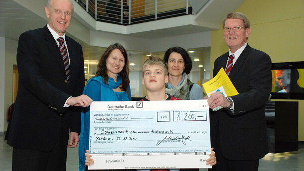 Spende für Kinderprojekt