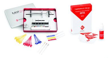 MTA placement with the Produits Dentaires MAP System