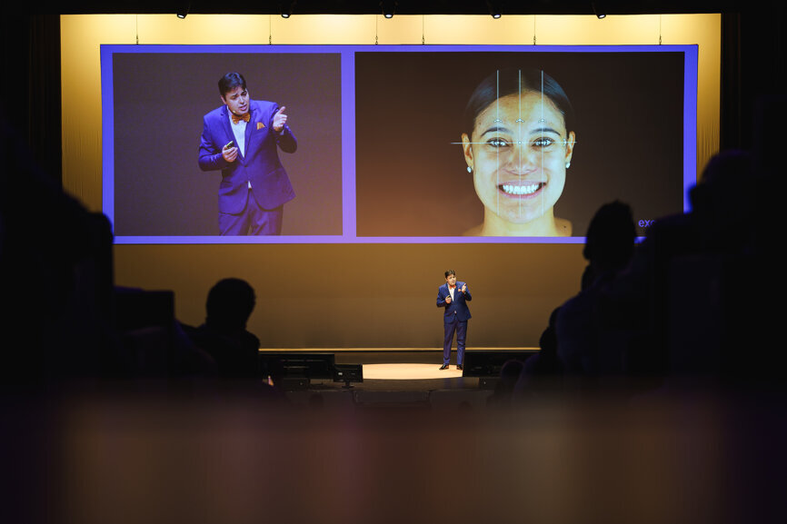 Dr Guilherme Saavedra from Brazil showcased several patient cases to present how he creates a naturally identical, radiant smile. (Image: exocad)