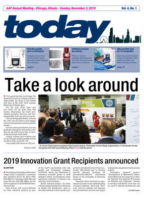 today AAP Annual Meeting Chicago, November 03, 2019 today AAP Annual Meeting Chicago, November 03, 2019