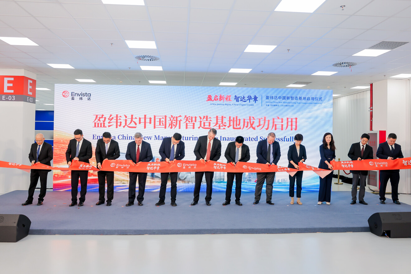 In August, Envista inaugurated its new state-of-the-art manufacturing facility in Suzhou in China. 