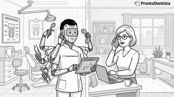 Receptionist AI per lo Studio Dentistico