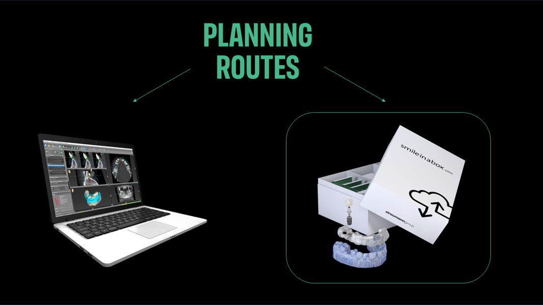 Fig. 4: Planning with the Smile in a Box service.
