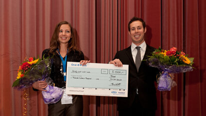 Zwei Sieger geehrt Zwei Sieger geehrt