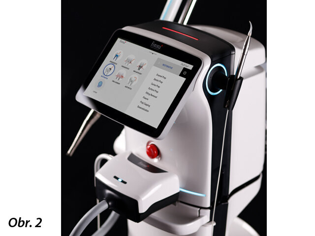 Laser SkyPulse Er:YAG použitý ve studii je vybaven dvěma nejnovějšími laserem aktivovanými irigačními metodami: SSP a SWEEPS®