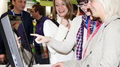 Siegerehrung auf der IDS