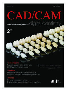 CAD/CAM international No. 2, 2011 CAD/CAM international No. 2, 2011