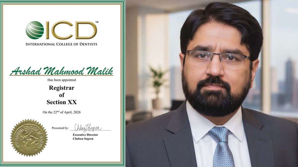 Prof Arshad Mahmood Malik appointed first Pakistani Registrar of ICD Section XX