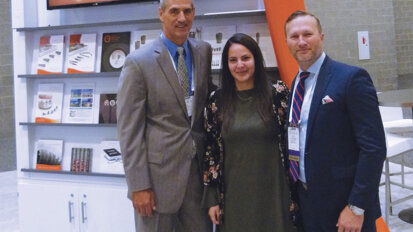 The team from BioHorizons. (Photo: Sierra Rendon/DTA)