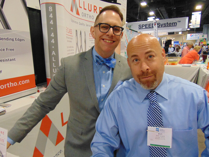 Josh Somogyi, left, and Dan Elkin of Allure Ortho.