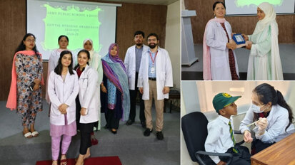 BUDC conducts oral health session at Malir Cantt APS