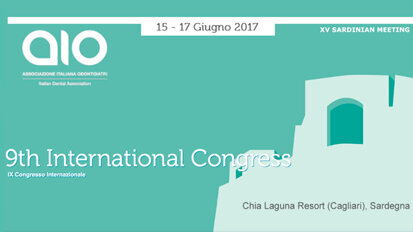 Qualità totale di scena a Chia al 9° congresso internazionale aio dal 15 giugno 2017