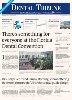 Dental Tribune U.S. No. 5, 2022 Dental Tribune U.S. No. 5, 2022