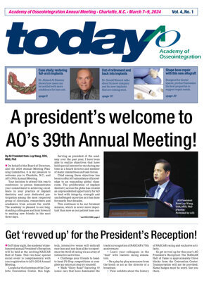 today AO Annual Meeting Charlotte March 7–9, 2024 today AO Annual Meeting Charlotte March 7–9, 2024