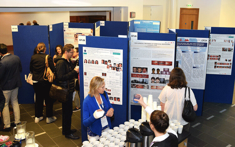 Latest research is displayed in the poster presentations. 