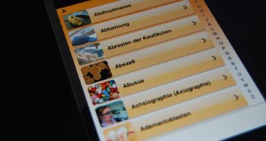 Erste kostenfreie Zahnlexikon-App