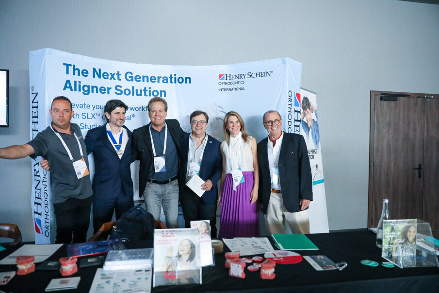 Henry Schein Orthodocntics booth.