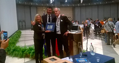 Lorenzo Vanini e il composito co-protagonisti al convegno decennale di Micerium a Villa Erba