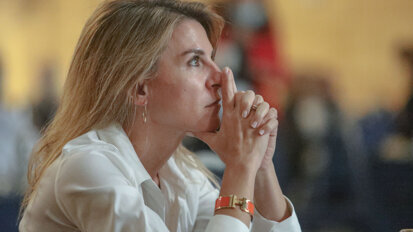 Dr Gina Theodoridis, EAS board member, in private practice in Athens, Greece.